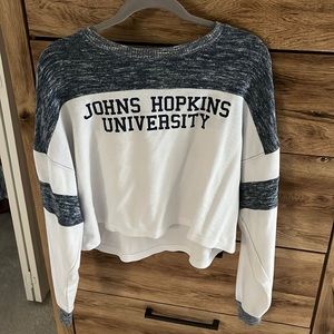 Size M Johns Hopkins University Sweatshirt